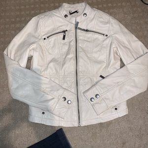 J2 Faux Leather Jacket, Size L